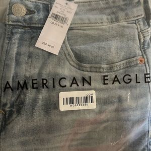 American Eagle Mens AIRFLEX relaxed straight jeans